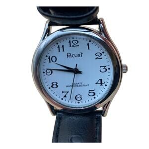 ACUET Quartz Analog Unisex Watch Stainless Steel Back-Water Resistant